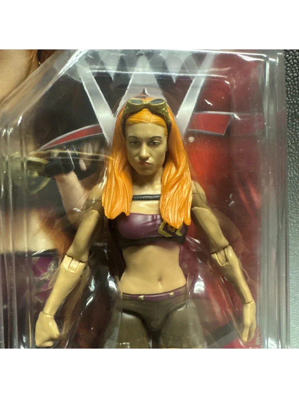 WWE Wrestling Becky Lynch Rookie Figure Divas Series Mattel 2015 First Time